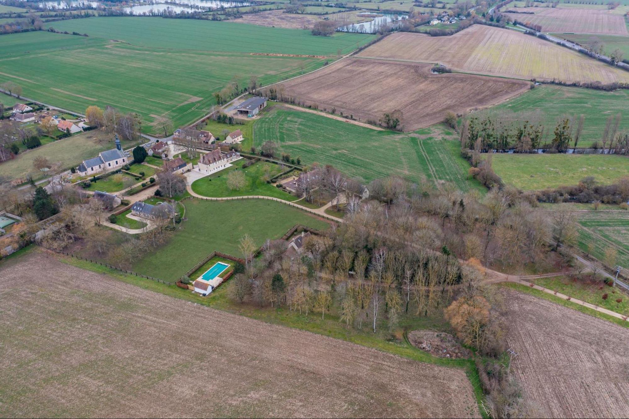 Villa Bagatelle avec jardin et piscine chauffée à Bieville-en-Auge Extérieur photo